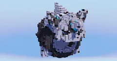 Mega Glalie from Pokemon — Minecraft Build by LeonisBuilds (2)