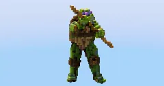Purple Ninja Turtle — Minecraft Build by LeonisBuilds (1)