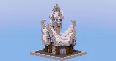 Sky Medieval Fantasy House 1 — Minecraft Build by LeonisBuilds (2)