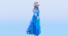 Elsa from Disney Frozen — Minecraft Build by LeonisBuilds (1)