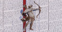 Archer Statue Bow — Minecraft Build by TheBibleOfBuilding (1)