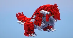 Groudon from Pokemon — Minecraft Build by LeonisBuilds (1)