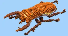 Stag Beetle — Minecraft Build by LeonisBuilds (2)