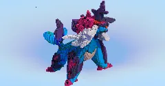 Hisuian Samurott — Minecraft Build by LeonisBuilds (1)