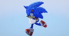 Sonic The Hedgehog‎ — Minecraft Build by LeonisBuilds (2)