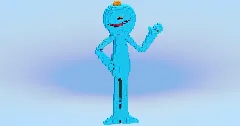 Mr Meeseeks — Minecraft Build by LeonisBuilds (1)