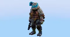 Blue Ninja Turtle — Minecraft Build by LeonisBuilds (2)