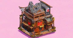 Japanese Night Tavern — Minecraft Build by EasternRealms (2)