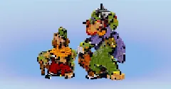 The Fox and the Cat from Disney Pinocchio — Minecraft Build by LeonisBuilds (2)
