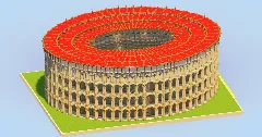 Sandstone Colosseum — Minecraft Build by LeonisBuilds (2)