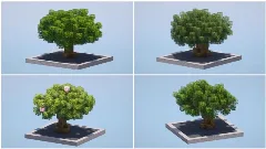 Custom Oak Trees Pack — Minecraft Build by LeonisBuilds (3)