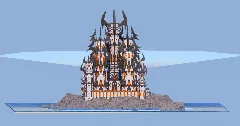 Pale Oak Fantasy Castle 400x400 Blocks Fully Built Map download (Diamond Tier+ Patreon Exclusive) — Minecraft Build by LeonisBuilds (2)