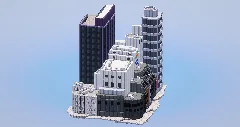 Urban Modern Building — Minecraft Build by LeonisBuilds (1)