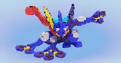Greninja from Pokemon — Minecraft Build by LeonisBuilds (2)