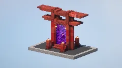 Japanese Portal — Minecraft Build by LeonisBuilds (2)