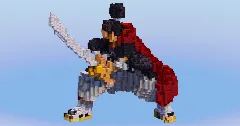 Atomic Samurai from One Punch Man — Minecraft Build by LeonisBuilds (1)