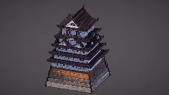 Black Japanese Castle — Minecraft Build by MellowHat (4)