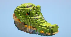 Crocodile Head‎ — Minecraft Build by LeonisBuilds (1)