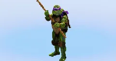 Donatello — Minecraft Build by LeonisBuilds (2)