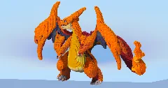 Mega Charizard Y — Minecraft Build by LeonisBuilds (2)