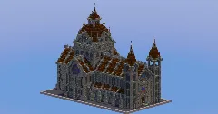 Compact Gothic Cathedral — Minecraft Build by LeonisBuilds (1)