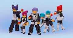 Team Galactic from Pokemon — Minecraft Build by LeonisBuilds (2)