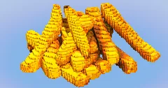 French Fries — Minecraft Build by LeonisBuilds (2)