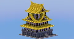 Japanese Castle Bamboo Version — Minecraft Build by LeonisBuilds (2)