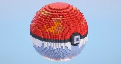 Pokeball‎ — Minecraft Build by LeonisBuilds (2)
