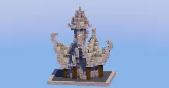 Light Gray Medieval Fantasy House 4 — Minecraft Build by LeonisBuilds (2)