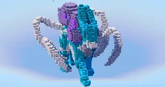Suicune from Pokemon — Minecraft Build by LeonisBuilds (2)