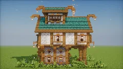 Medieval House — Minecraft Build by claraneto (4)