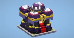 Clash of Clans Town Hall Level 15 — Minecraft Build by LeonisBuilds (2)