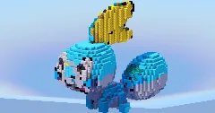 Sobble from Pokemon — Minecraft Build by LeonisBuilds (1)
