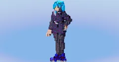 Kasumi Miwa from Jujutsu Kaizen — Minecraft Build by LeonisBuilds (1)