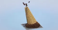 Candyland Volcano — Minecraft Build by LeonisBuilds (3)