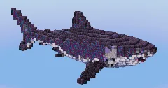 White Shark Animal — Minecraft Build by LeonisBuilds (1)