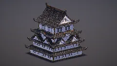 Large Japanese Castle — Minecraft Build by MellowHat (1)