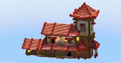 Red Japanese House 2 — Minecraft Build by LeonisBuilds (2)