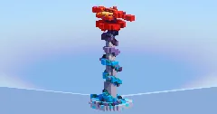 Inteleon Gigantamax from Pokemon — Minecraft Build by LeonisBuilds (1)