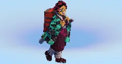 Tanjiro — Minecraft Build by LeonisBuilds (2)