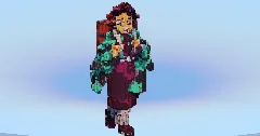 Tanjiro — Minecraft Build by LeonisBuilds (1)