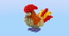 Pidgeotto from Pokemon — Minecraft Build by LeonisBuilds (2)