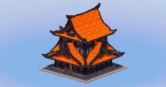 Resin Bricks Japanese Temple — Minecraft Build by LeonisBuilds (1)