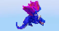 Dragon from Clash of Clans — Minecraft Build by LeonisBuilds (1)