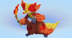 Delphox — Minecraft Build by LeonisBuilds (2)