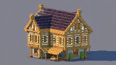 Medieval House – Fully Decorated Interior | Download — Minecraft Build by RaekonBuilds (4)