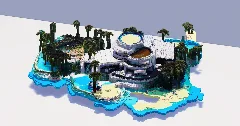 Island Luxury Villa — Minecraft Build by ModernCraft (1)