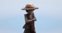 Monkey D. Luffy — Minecraft Build by LeonisBuilds (1)
