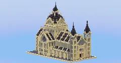 Mini Gothic Cathedral Sandstone Version — Minecraft Build by LeonisBuilds (2)